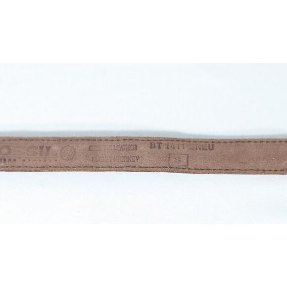 Fossil Turkey Womens Leather Belt Small Waist Multicolor Patchwork Pattern - Picture 8 of 11